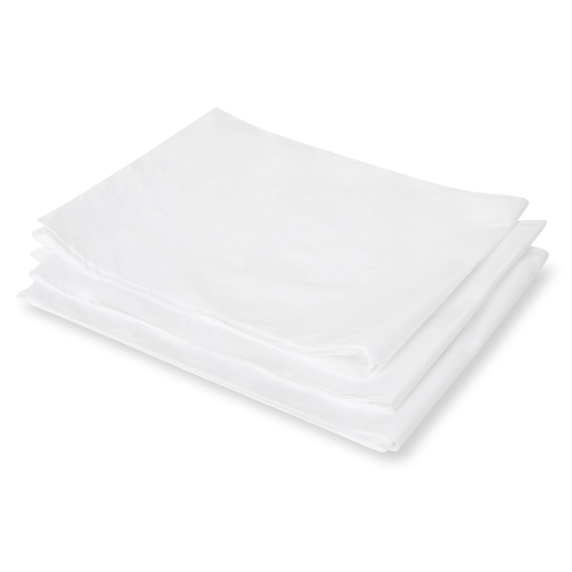 Plasticplace Przezroczyste worki na śmieci z recyklingu 45 l │ Wkładki do kosza na śmieci 1,2 miliona │ 60 cm x 40 cm x 60 cm (200 sztuk), R18121CL