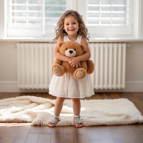 Image of Kiderence Toddler Flower Girl Sandals Open Toe Dress Shoes Wedding Party