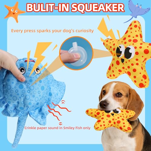 Juguetes flotantes para perros PUPTECK 2 unidades miniatura 3