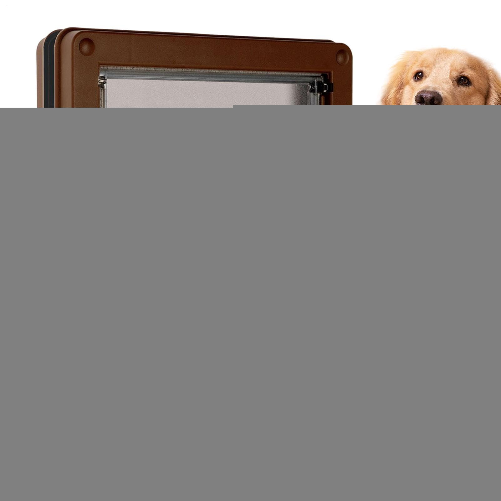 Puertas para Perros Kit Montaje Barrera Acceso Niños Y Cachorros | Trampilla interior gato y puerta perro Para interior, exterior, ventana, , cachorros, dormitorio, sala, balcón, piso