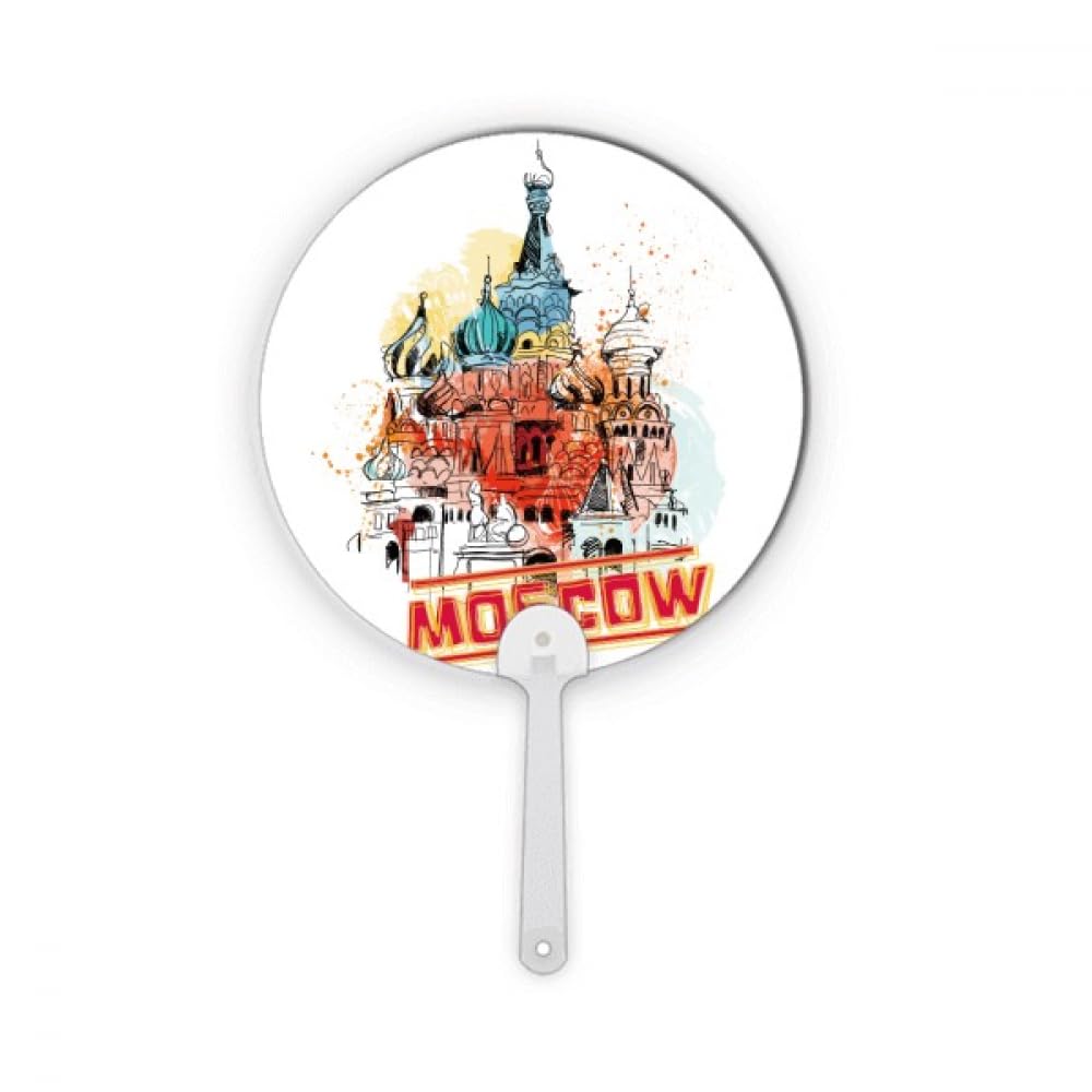 Russie Moscou Basil's Cathedral ornement de Noël rond pour maison