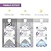 CANAGER Hanging Moisture Absorber, Lavender Vanilla Moistureproof Hanging Bag，Dehumidifier Bag (8 packs) Hanging Closet Dehumidifier Bags, Moisture Absorb 12.5 oz