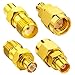 WiFi/WLAN günstig Kaufen-YILIANDUO HF Antennenadapter Kit 4 Typ SMA zu MCX Stecker Buchse Adapter Konverter für Wirelesse WiFi Router Antenne WLAN LAN GPS MEHRWEG