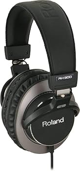 Amazon.com: Roland RH-300 Monitor Headphones, Black