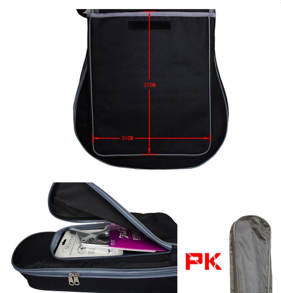 Luminexia Bolsa de Guitarra,Funda Guitarra acústica,Bolsa Guitarra acústica,Nailon Oxford 600D Resistente al Agua Interior,Funda para Polvo,para Guitarra Impermeable,Bolsa de Ukelele