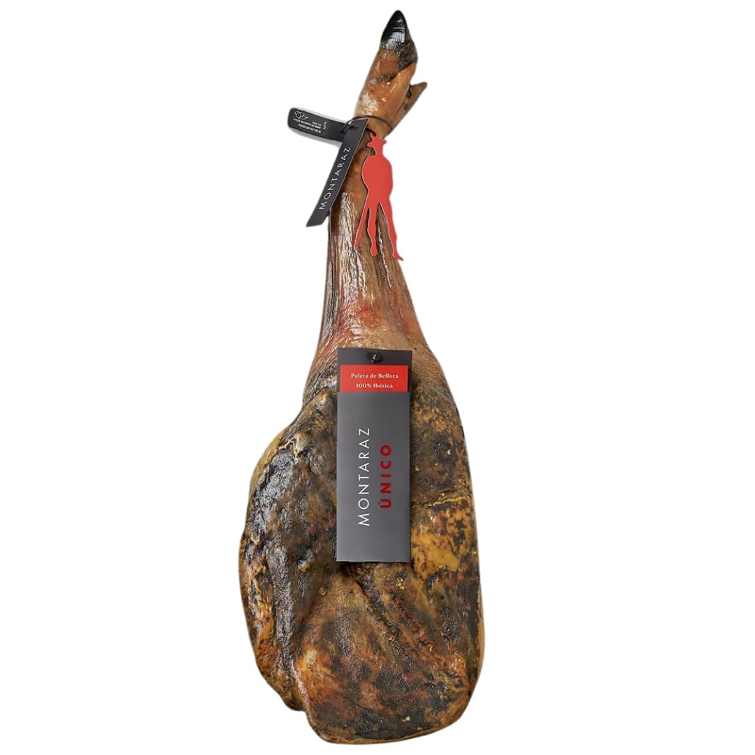 MONTARAZ® Jamon Iberico de Cebo de Campo | 50% Raza Ibérica | Curación 24 Meses | Pieza Entera de 7,5-8,5 kg | Jamón Ibérico de Cebo de Campo Calidad Gourmet | Sin Aditivos ni Conservantes — view 12