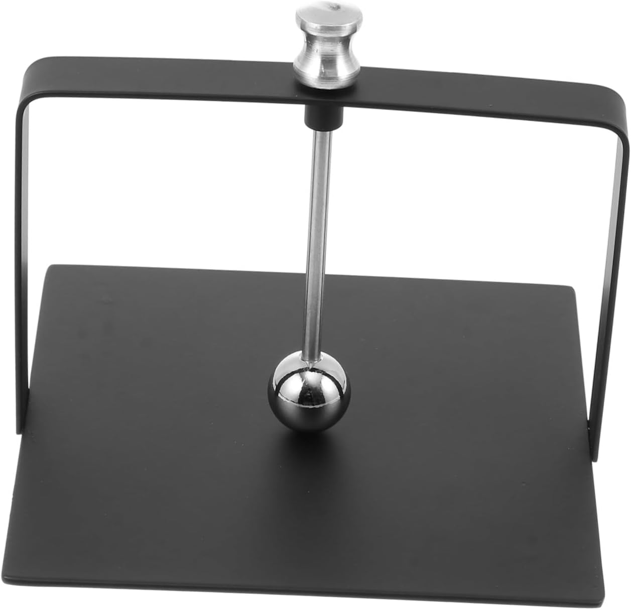 Black Stainless Steel Napkin Holder for Tabletop Upright Tissue Organizer Resistant Design Decorative and Sturdy Paper Stand for Hotels and Restaurants