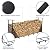 Honest 8ft Firewood Rack Outdoor Adjustable Indoor Wood Racks Outdoor for Firewood Holder Heavy Duty Fire Wood Storage Racks Metal Log Racks for Firewood Log Holders for Firewood Outdoor, Black