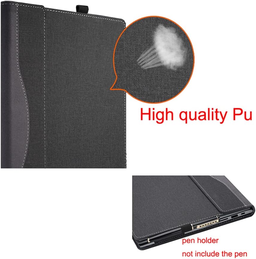 Laptop Cover Compatible with Lenovo Yoga 7 9 IdeaPad 5 Slim 7 ThinkPad X1 Carbon & Inspiron 14 Vostro 5401 5402 Latitude 7410 7420 7430 Case Protective Skin Sleeve (Black) - Image 4