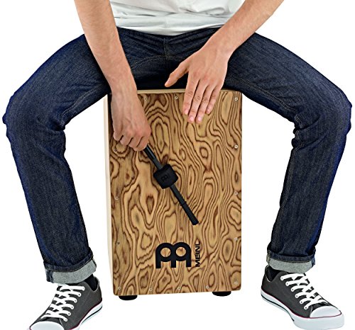 Meinl Percussion Bass Beat Cajon Brush With Straight Polymer Bristles, Soft Foam Rubber For Low Notes-Made In Usa-Equipped With Two Adjustable Control Rings, 2-Year Warranty (Cb4) #TOP3