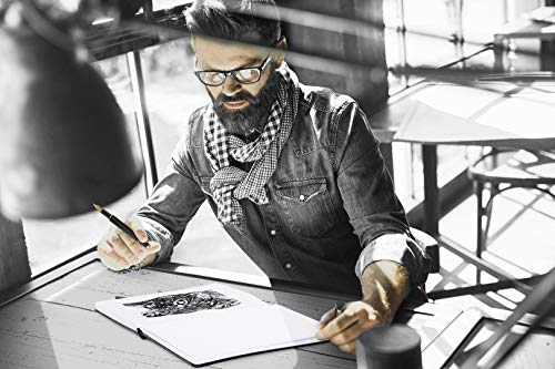 Wordsworth and Black's Calligraphy Pen - Luxury Wooden Bamboo Fountain Pen - Refillable Ink Converter-Smooth Ink Flow For Precision Writing, Journaling, Drawing (Black Wood, Gift Case [Medium Nib]) - Thumbnail 6
