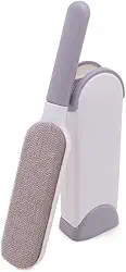 LYOR Escova Mágica Removedora de Pelos e Fiapos com Suporte 32cm x 7,5cm x 5,5cm - Limpeza - Organização - Utilidades Domésticas - Pet Shop