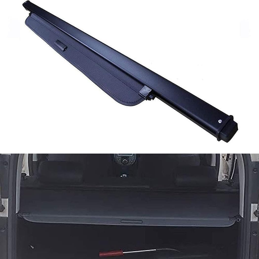 Gtdyatgc Normal Boot Cover For Kia Soul 2008 2009 2010 2011 2012 2013 – Retractable Cargo Shade, Waterproof Parcel Shelf, Privacy Guard, No-Drill