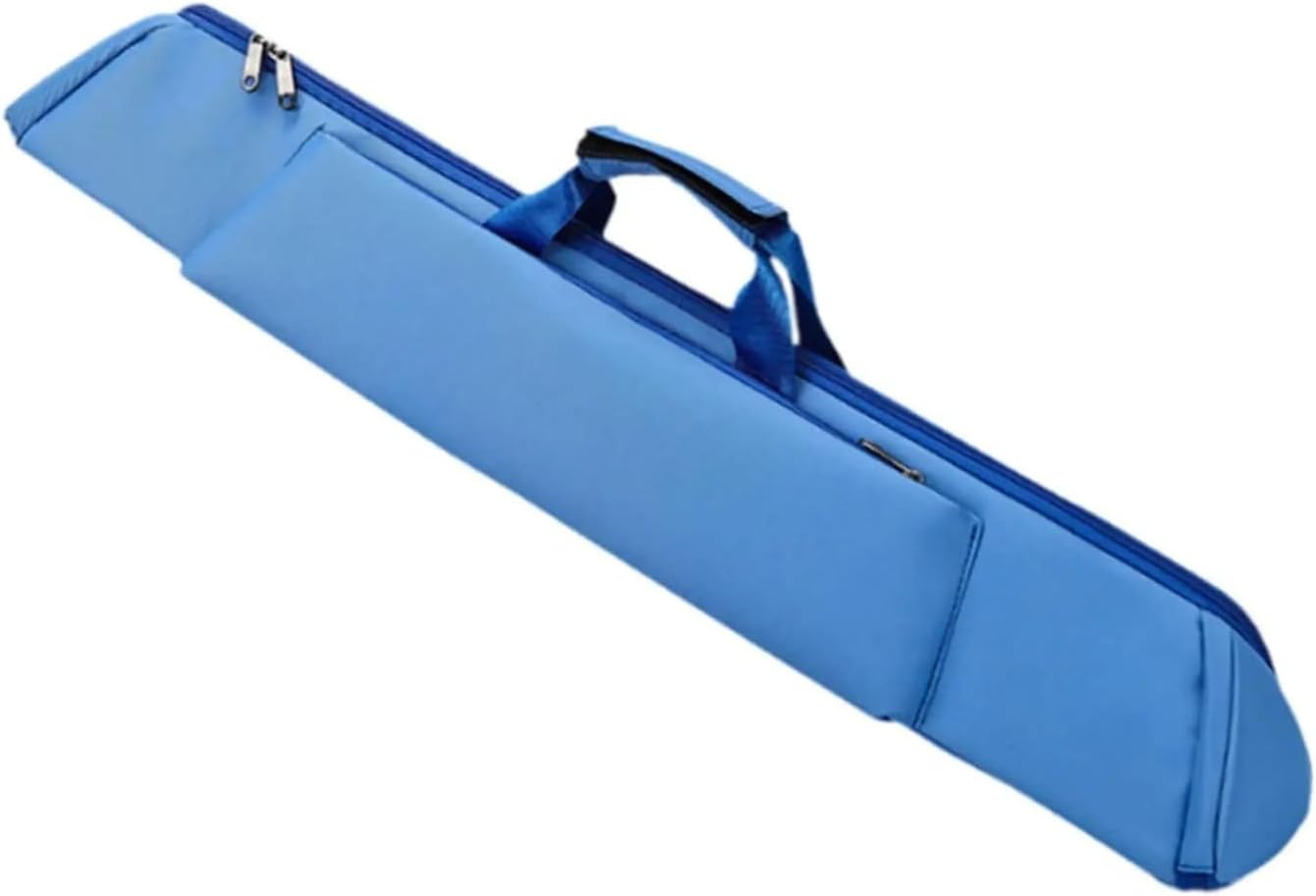 Pool Cue Case With Zipper Pockets Sturdy Billiard Stick Carrying