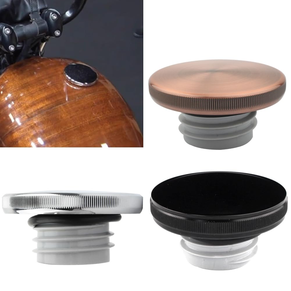 Motorcycle Fuel Gas Tank Cap Cover For Triumph Bonneville Scrambler T120 T100 Thruxton 900 2001-2021 Copper