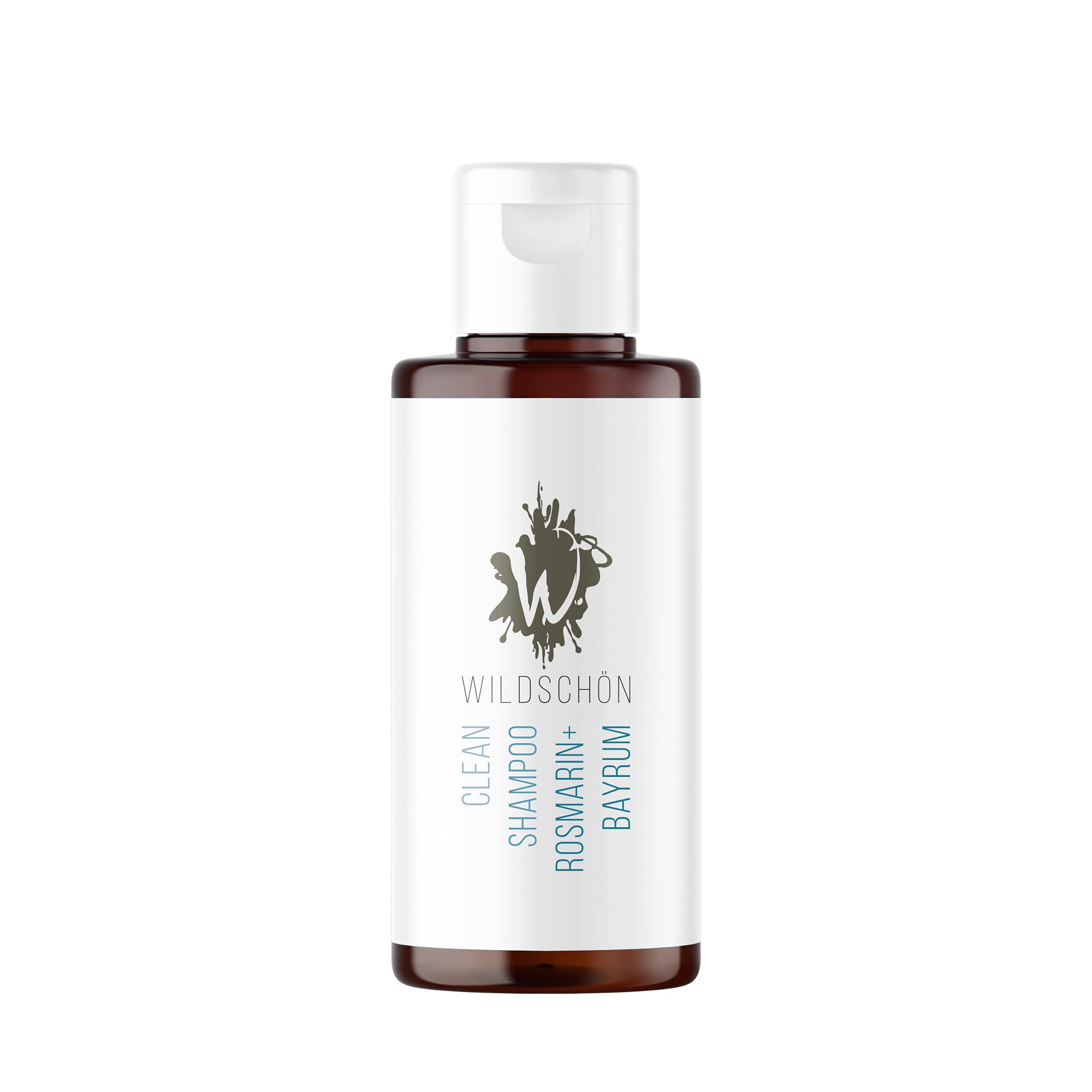 Champú orgánico concentrado romero + bayrum – Champú natural para cabello fino y fino – 150 ml (da 1,5 l) – vegano, sin silicona, sin parabenos, plástico reducido – con botella aplicadora