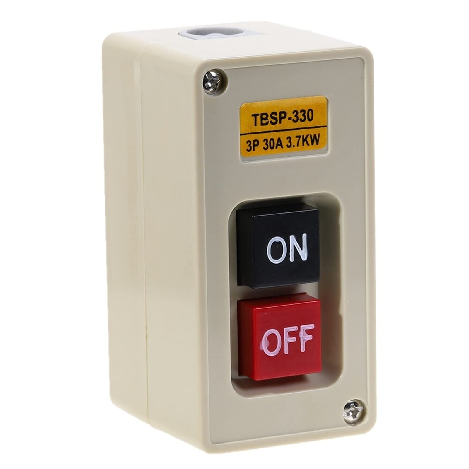 Botón, Interruptor magnético. Interruptor de Encendido y Apagado monofásico TBSP-330 Panel de Interruptor de Encendido y Apagado trifásico 3,7 kW 30A