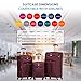 Flight Knight Lightweight 4 Wheel 800D Soft Case Suitcases Anti Crack Cabin & Hold Luggage Options Approved for Over 100 Airlines Including easyJet, BA & Many More!