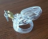 Men's Chastity Device Chicken cage, Providing and Invisible Locks for Men, Chastity cage for Body Safety, Plastic Penis cage, Adult Male Sex Toy Sweater OV-13