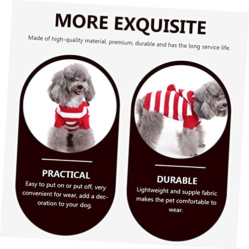 Pull tricot pour chien avec capuche vêtement hiver animaux de compagnie