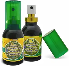 Spray Composto de Própolis Verde e Mel
