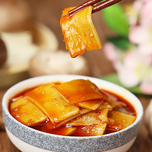 Fan Sao Guang Preserved Bamboo Shoot Chili Sauce Hot Chili Oil of Sichuan Cuisine Taste Chili Crisp Spicy Delicious Perfect for Everything (9.8 Oz)