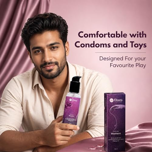 Image of Moment Water Based Lube for Men - 100ml, Pack of 2 | Fertility Friendly Lubricant Gel | pH Balanced, Non-Sticky & Stain Free | Silicone & Paraben-Free | Dermatologically Tested Lubricant Gel