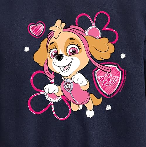 HYBRID APPAREL - Paw Patrol - Skye Sketch - Toddler & Youth Crewneck Fleece Sweatshirt3