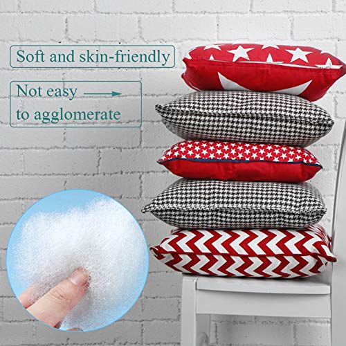 200G Polyester Fill, Premium Polyester Fiberfill, Recycled Polyester Fiber, High Resilience Stuffing Fluff Fiberfill For Pillow Filling, Christmas Dolls Diy, And Home Decors Projects #TOP5
