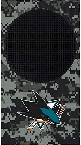 Skinit Decal Gaming Skin Compatible with Xbox Series S Bundle - Officially Licensed NHL San Jose Sharks Camo Design