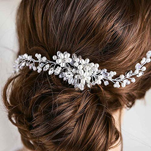 Ushiny - Pettinino per capelli da sposa, motivo