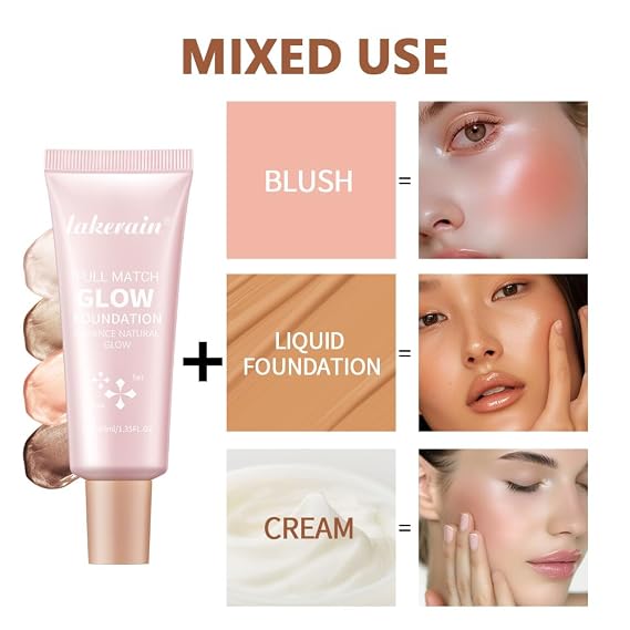 Natural Glow Illuminator Glotion - Glowing, Moisturizing, Lightweight Base, Multi-Purpose - Hydrating & Illuminating Makeup Highlighter for Radiant, Sun-Kissed Look (#1 Fair, 1.35 Fl Oz (Pack of 1))