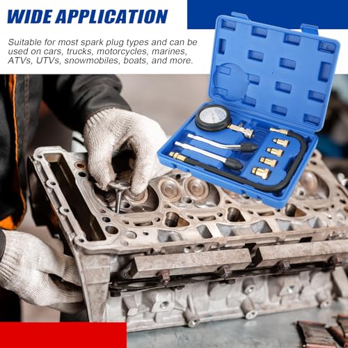 image for NYXOVA Compression Tester Automotive Tool Petrol, Gas Engine Compressi