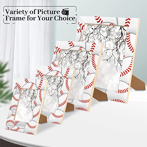 Auuxva Baseball Balls 5X7 Picture Frame, Sport Theme Photo Frame For Wall Mounting Or Tabletop Display, Picture Frames Collage For Wall Decor, Wall Gallery Photo Frames #TOP6