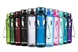 ➤ THE DURABLE DIFFERENCE - We offer the same pure taste that those glass water bottles do, but with the added benefit of shatter resistant durability. With one push of a button, You are on your way to healthy hydration.