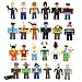 LuLezon 24pcs Roblox Figuras Pack Coleccionable Celebrity, Multicolor