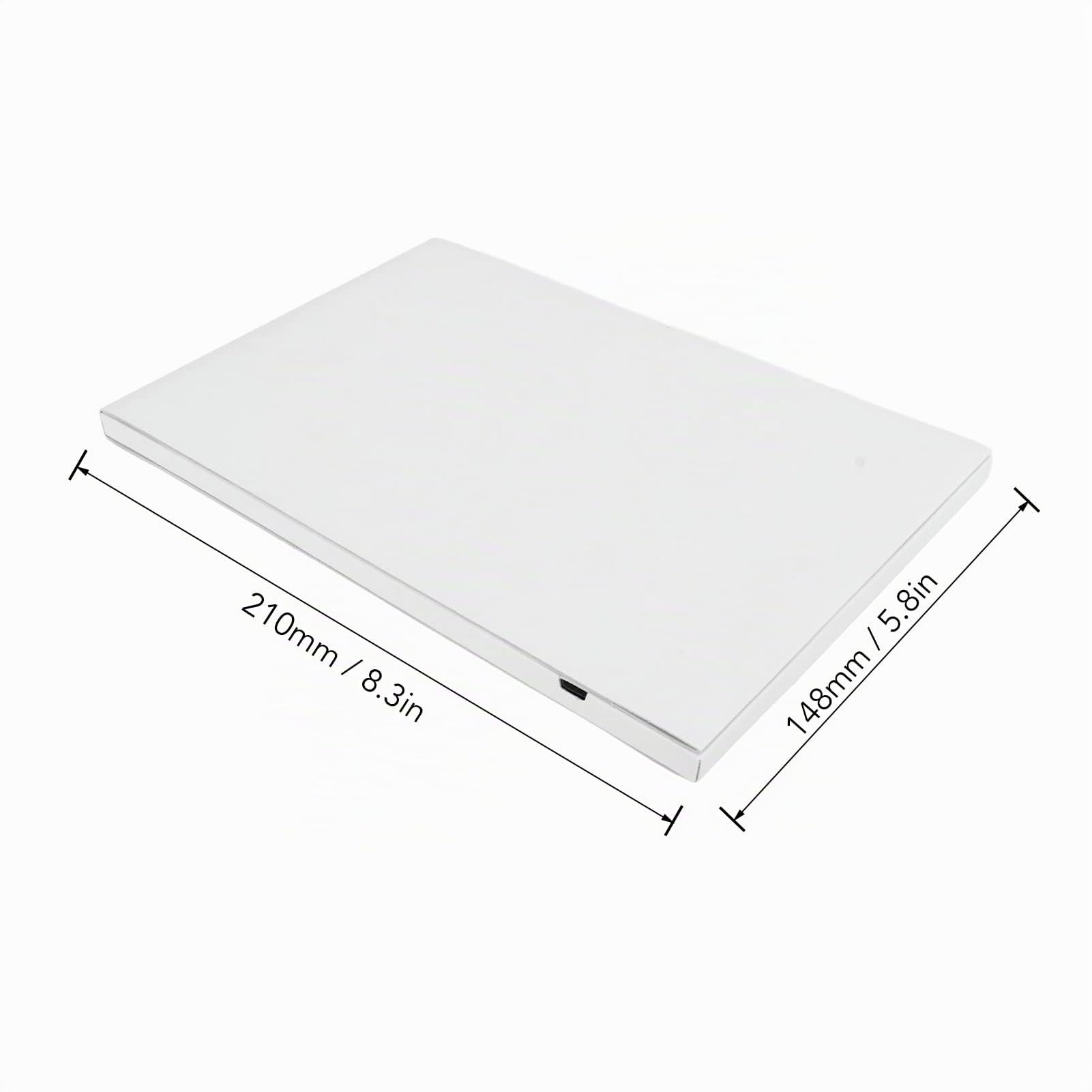 Carte de Vœux Vidéo, Brochure Vidéo électronique avec écran LCD, Carte de Vœux Numérique, pour Cadeau D'Anniversaire, Fête des Pères, Fête des Mères(Batterie au lithium-ion de 7 pouces 1500mAh)