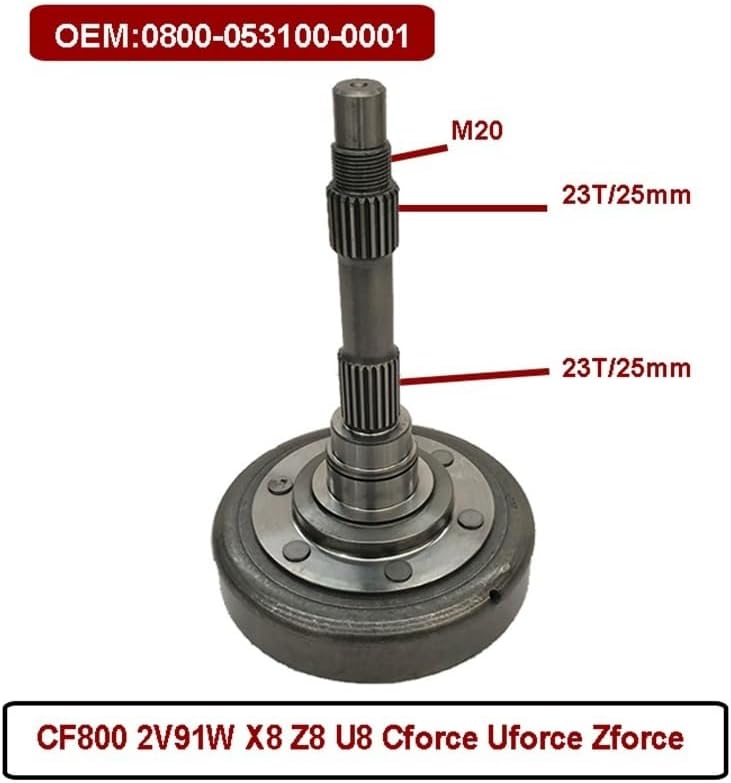 Clutch Housing For CF800 800cc 2V91W X8 Z8 U8 Uforce Zforce ATV UTV SSV 0800-053100-0001