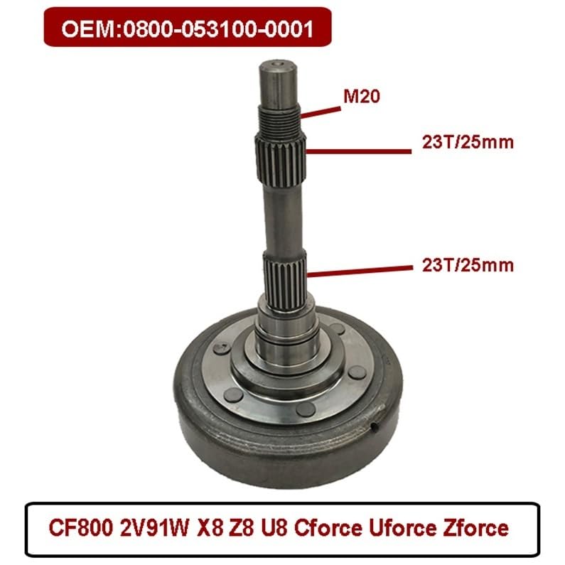 Boîtier d'embrayage CF800 anti infiltration pour carter cassé Uforce Zforce