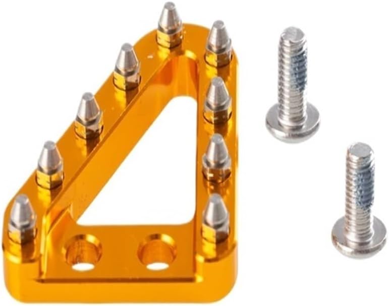 Brake Pedal Lever Step Tip Plate Fit for K-tm EXC EXCF SX SXF XC XCF XCW XCFW Fit for Husqvarna TC FC TX FX Motocross(B Blue)