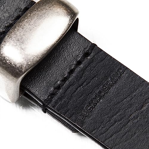 Image of Lucky Brand Women's Western Leather Belt | Classic | Fashion | Vintage | Buffalo Leather | Western-Inspired