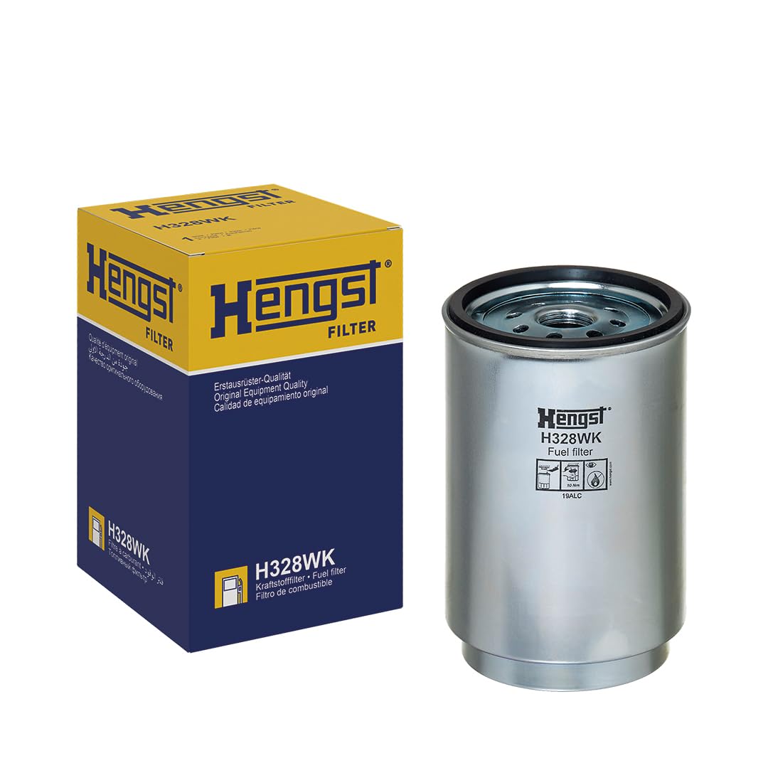 Hengst H413WK Fuel Filter - Premium Protection For Petrol & Diesel Engine Injection Systems