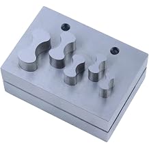Disc Cutter Hole Punch, Forming Die Cutting Tool Jewelry Making Tool, Multipurpose for Lockets Metal Sheets Beading Necklace