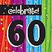 16-Count Paper Lunch Napkins, Celebrate 60, Milestone Celebrations