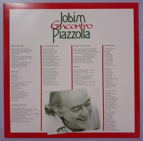 Orquestra de Câmara De Blumenau - Lp Encontro Jobim Piazzolla - 1988