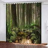 ➤ Easy to install : There are Anti-rust metal buttonholes on the top of each curtain panel, and the inside diameter of each grommet is 4 cm, Simply slide the standard rod through the eyelets and hang up the curtain.
