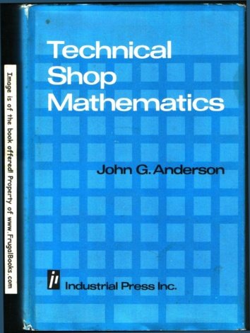 Technical shop mathematics 0831110856 Book Cover