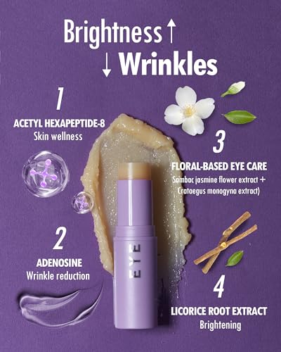 Kahi Eye Balm Multi Balm Eye Brightener Stick & Moisture Balm | Under Eye Brightener & Glow Balm | Hydrating Eye Stick & Multi-Purpose Eye Cream Korean Dark Circles & Fine Lines thumb #3