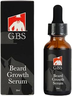 G.B.S Sérum de crescimento capilar natural para homens com crescimento facial patchy, estimula, promove o crescimento capilar (30 ml) pacote com 1