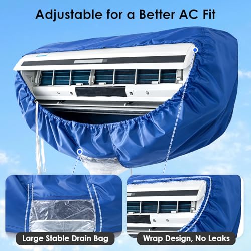 Housse de nettoyage climatisation avec accessoires complets - 4